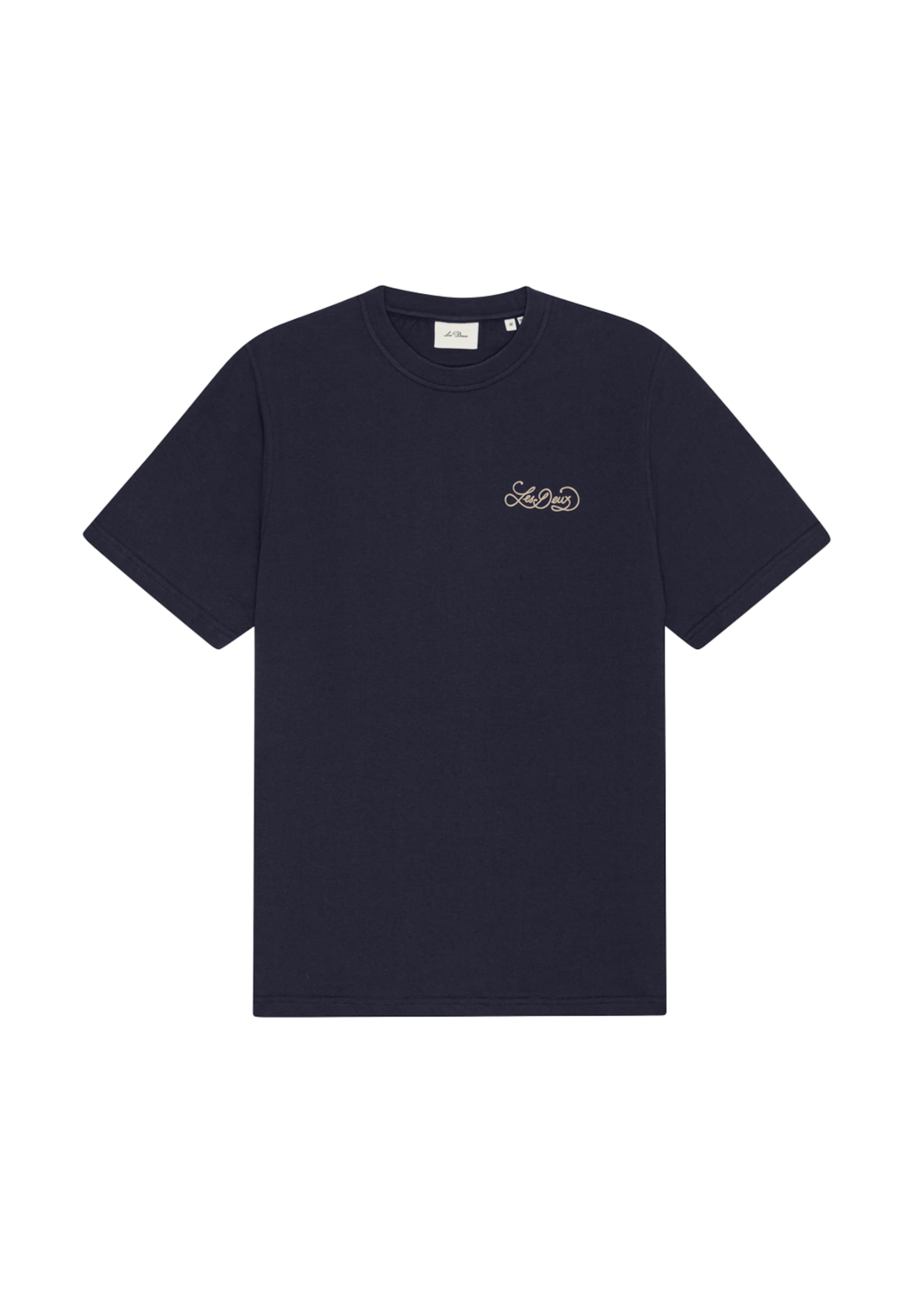 Les Deux - Camiseta 'Orchard' en azul: frente