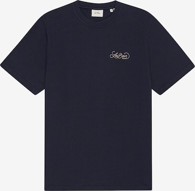 Les Deux T-Shirt 'Orchard' en XS en bleu marine / miel / rouge vif, Vue avec produit
