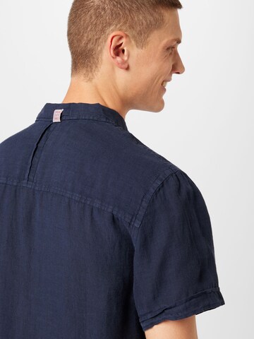 CAMP DAVID Regular fit Button Up Shirt in Blue