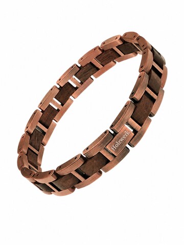 Holzwerk - Pulsera 'EISENSEE' en oro: frente