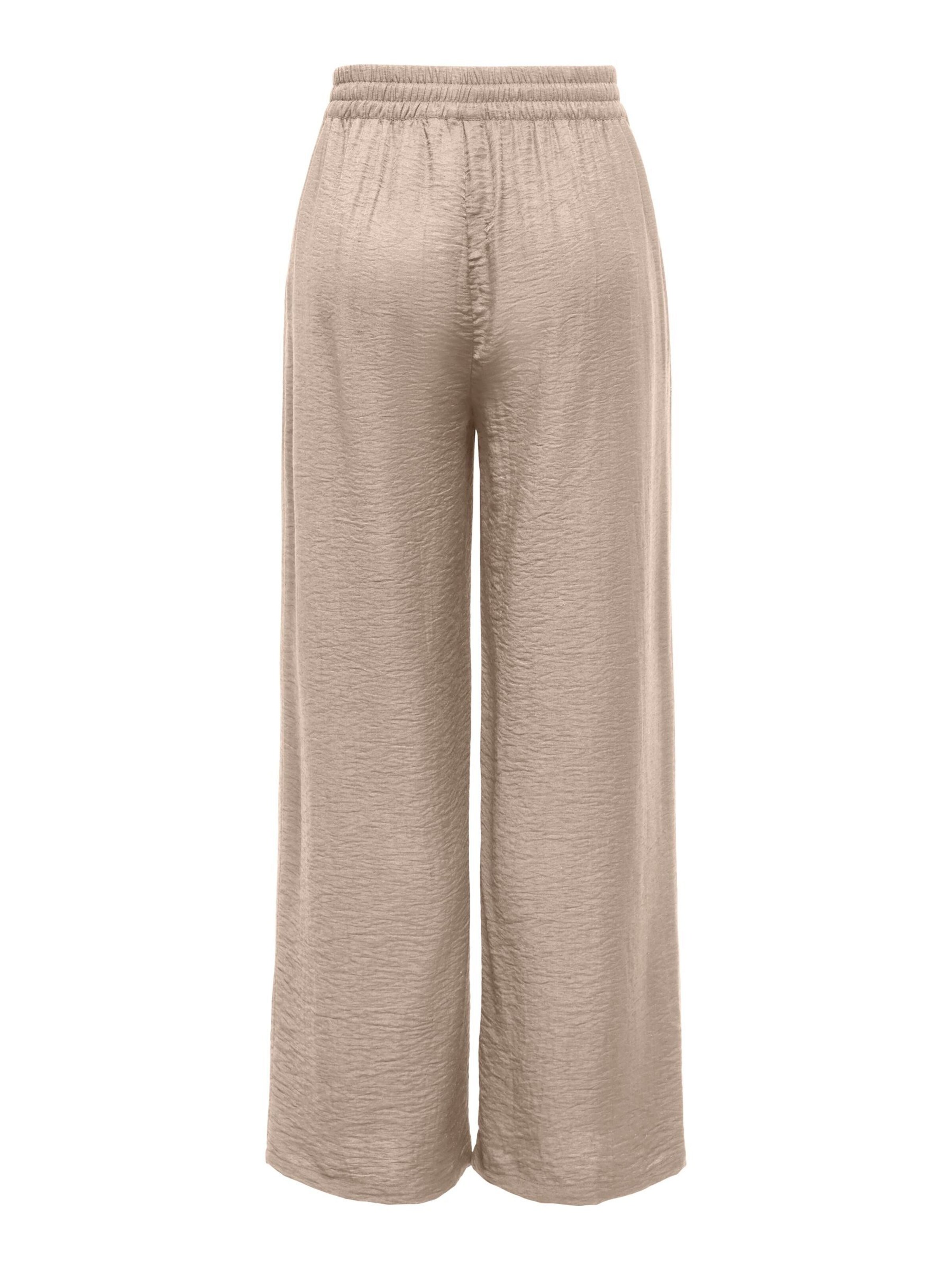 Wide Leg Pantalon 'Onllino' ONLY en beige