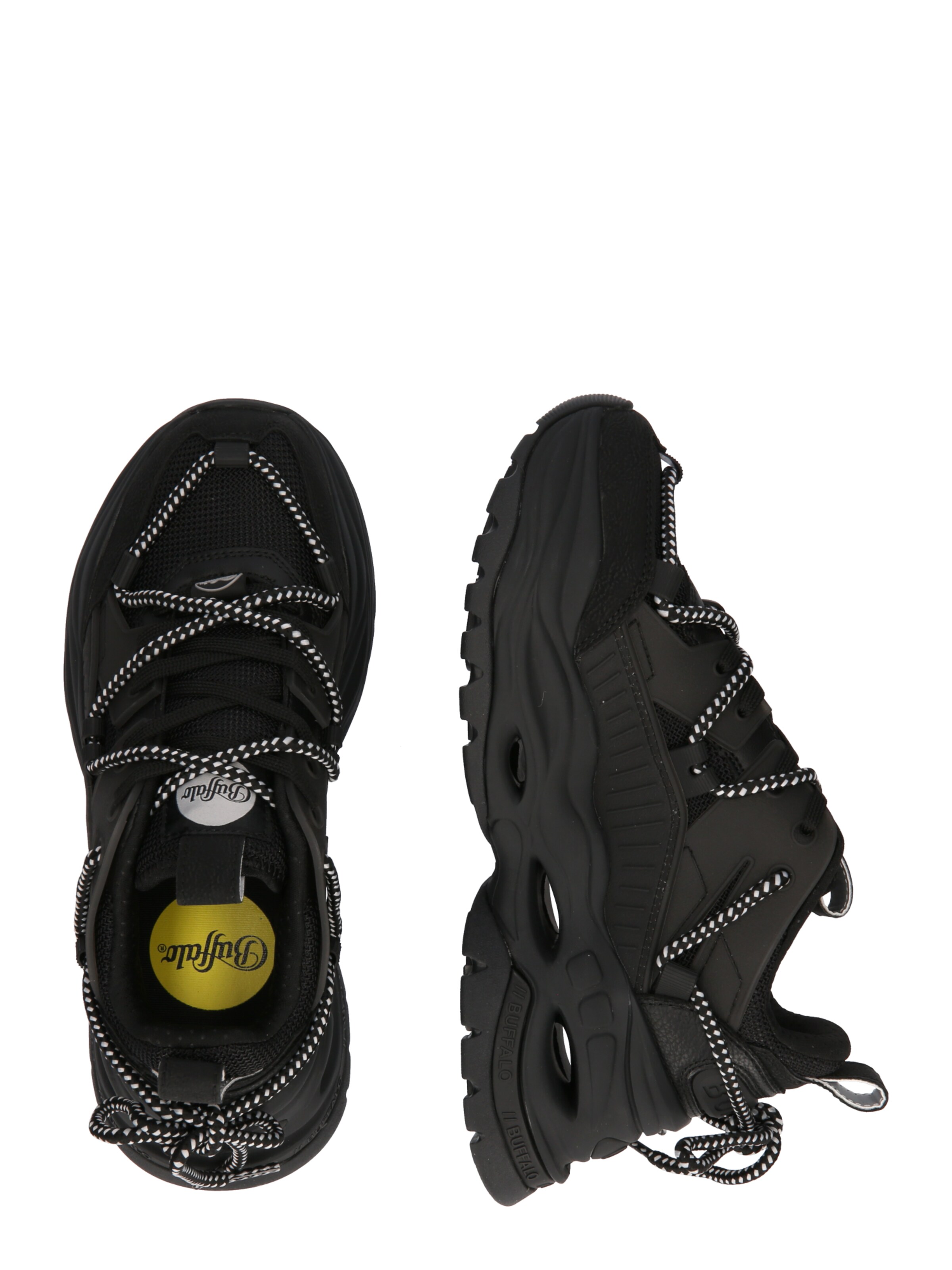 BUFFALO Tenisky – černá