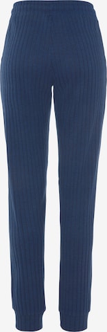 LASCANA - Tapered Pantalón en azul