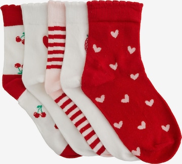 raudona WE Fashion Kojinės: priekis