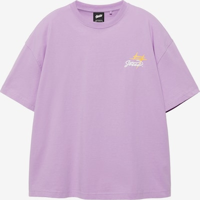Pull&Bear Majica 'STWD COMMUNITY REFRESH' u narančasto žuta / lavanda / bijela, Pregled proizvoda