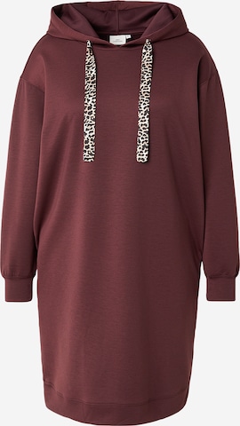 ONLY CarmakomaHaljina 'CARALINA' - smeđa boja: prednji dio