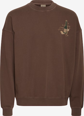 !Solid Pullover 'SDRAMI' in Braun: Vorderseite