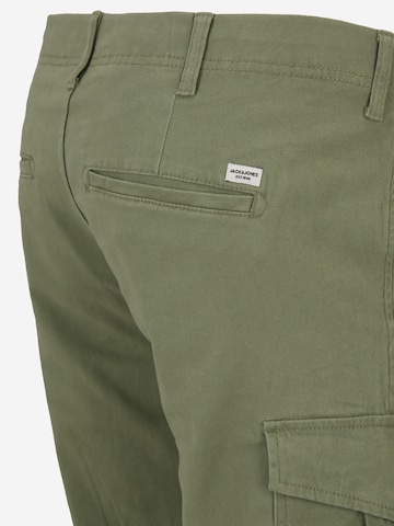 Jack & Jones Plusregular Cargo hlače 'JOE' - zelena boja