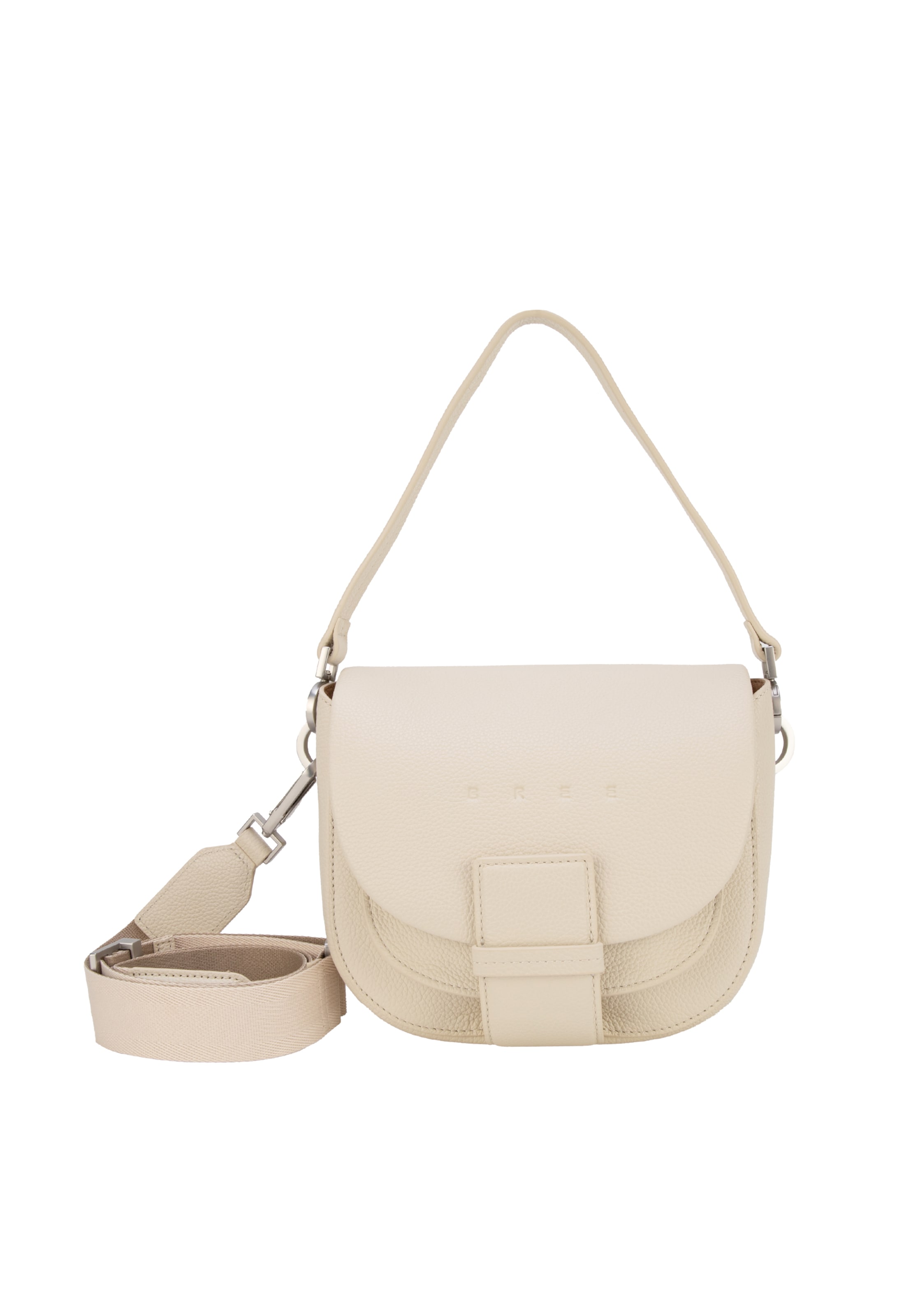 BREE Schultertasche 'The Icons Ladytop' in Weiß: Vorderseite