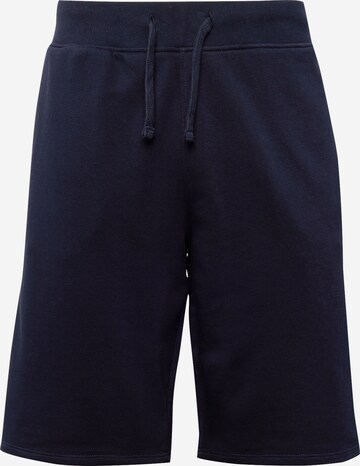 Loosefit Pantalon 'CLOVIS' GUESS en bleu : devant