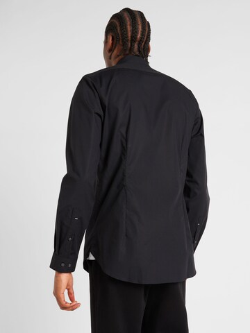 Slim fit Camicia 'STANDUP' di Michael Kors in nero