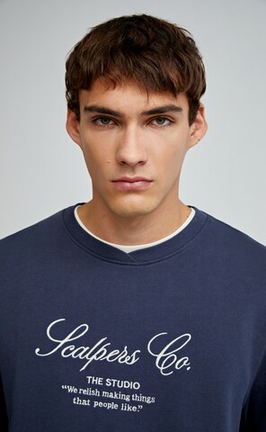 Scalpers Sweatshirt 'The Studio' in Blue