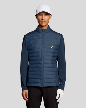 Lyle & Scott Sportjas in Blauw: voorkant