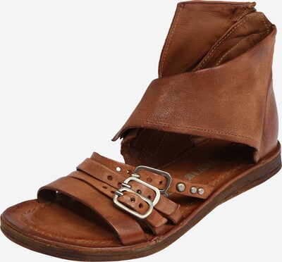 A.S.98 Sandalias 'RAMOS' en cognac, Vista del producto
