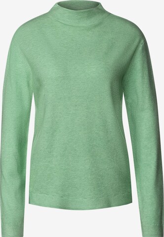 STREET ONE Sweater in Green: front