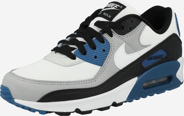 Baskets basses 'Air Max 90' Nike Sportswear en blanc : devant