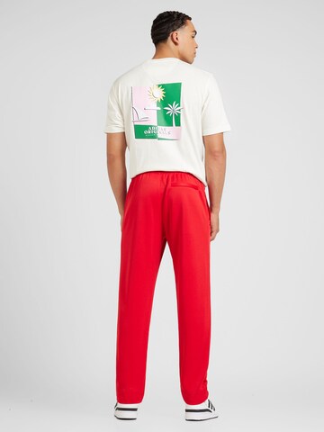 ADIDAS ORIGINALS Regular Trousers in Red