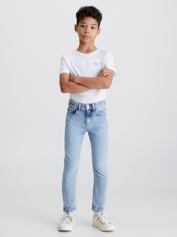 Calvin Klein Jeans Normální Džíny – modrá