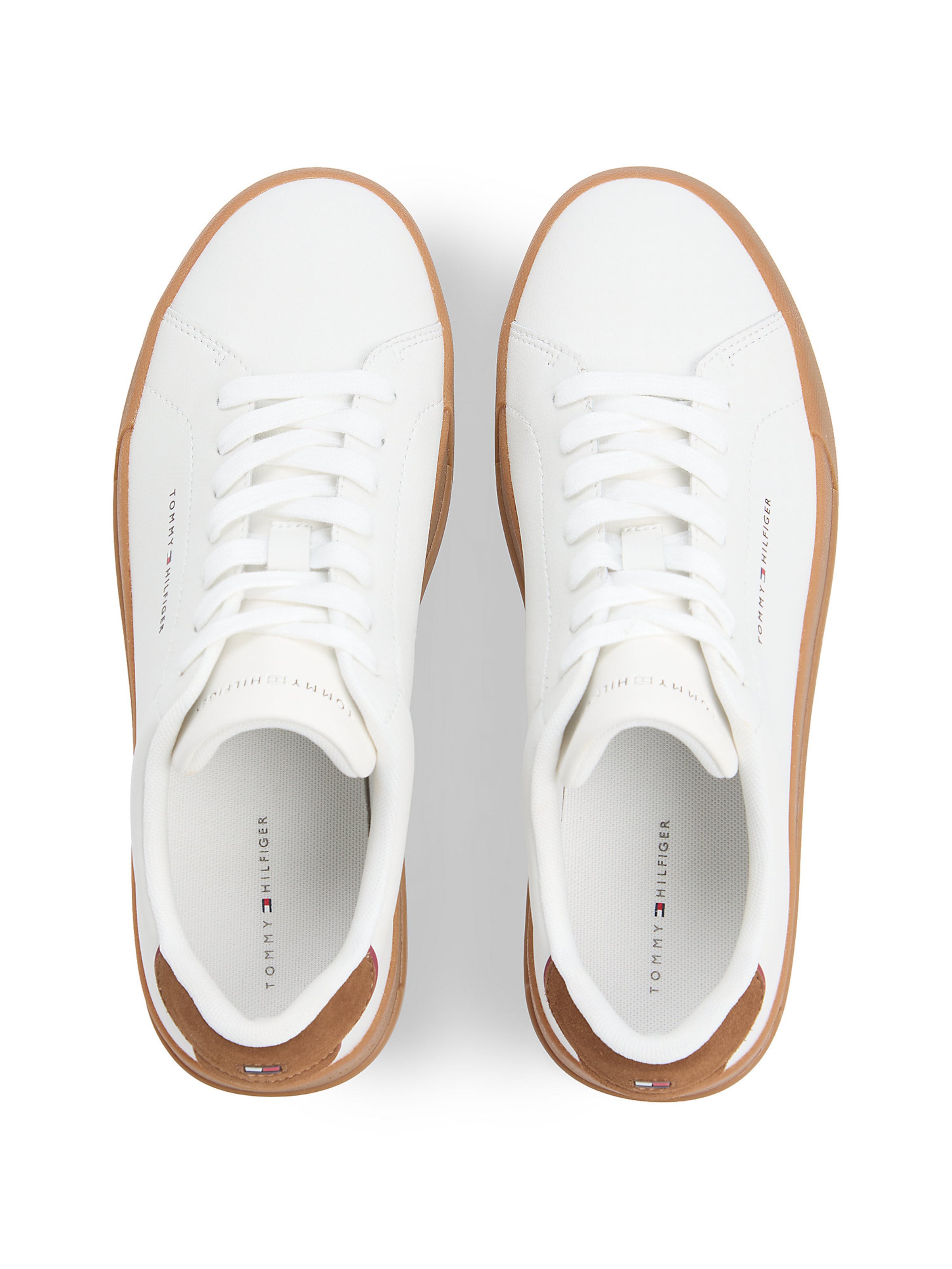 TOMMY HILFIGER Sneaker 'Court' in Weiß