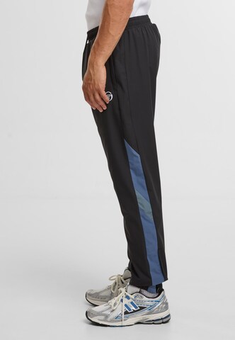 Regular Pantalon de sport 'Apice' Sergio Tacchini en noir