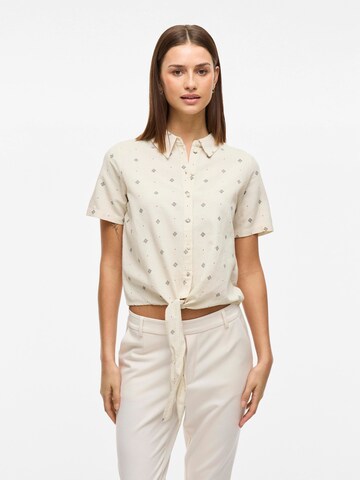 VILA Bluse i beige: forside