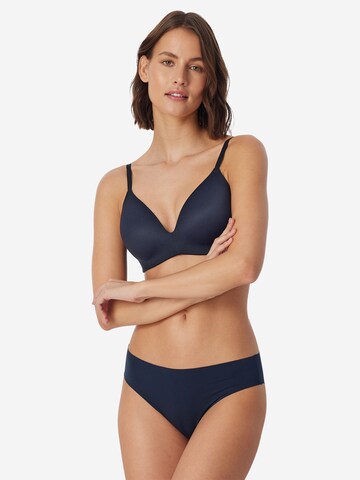 Slip ' Invisible Light ' SCHIESSER en bleu : devant