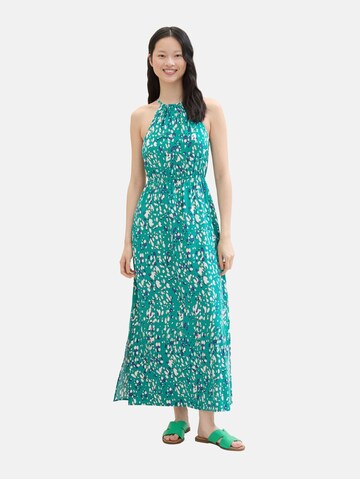 TOM TAILOR DENIM Summer Dress in Green: front