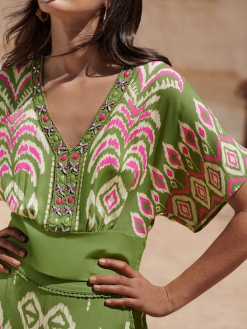 love & roses - Blusa en verde