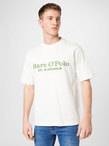 Marc O'Polo Tričko – bílá: přední strana