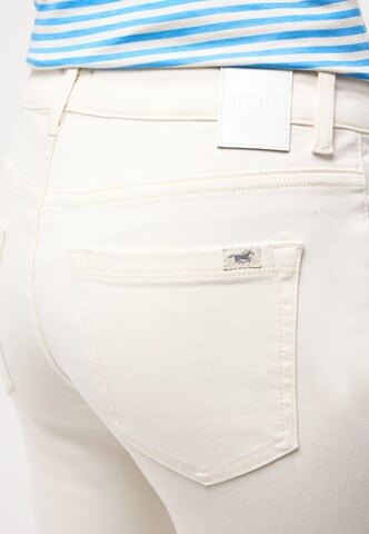 MUSTANG Skinny Jeans ' Shelby' in Beige