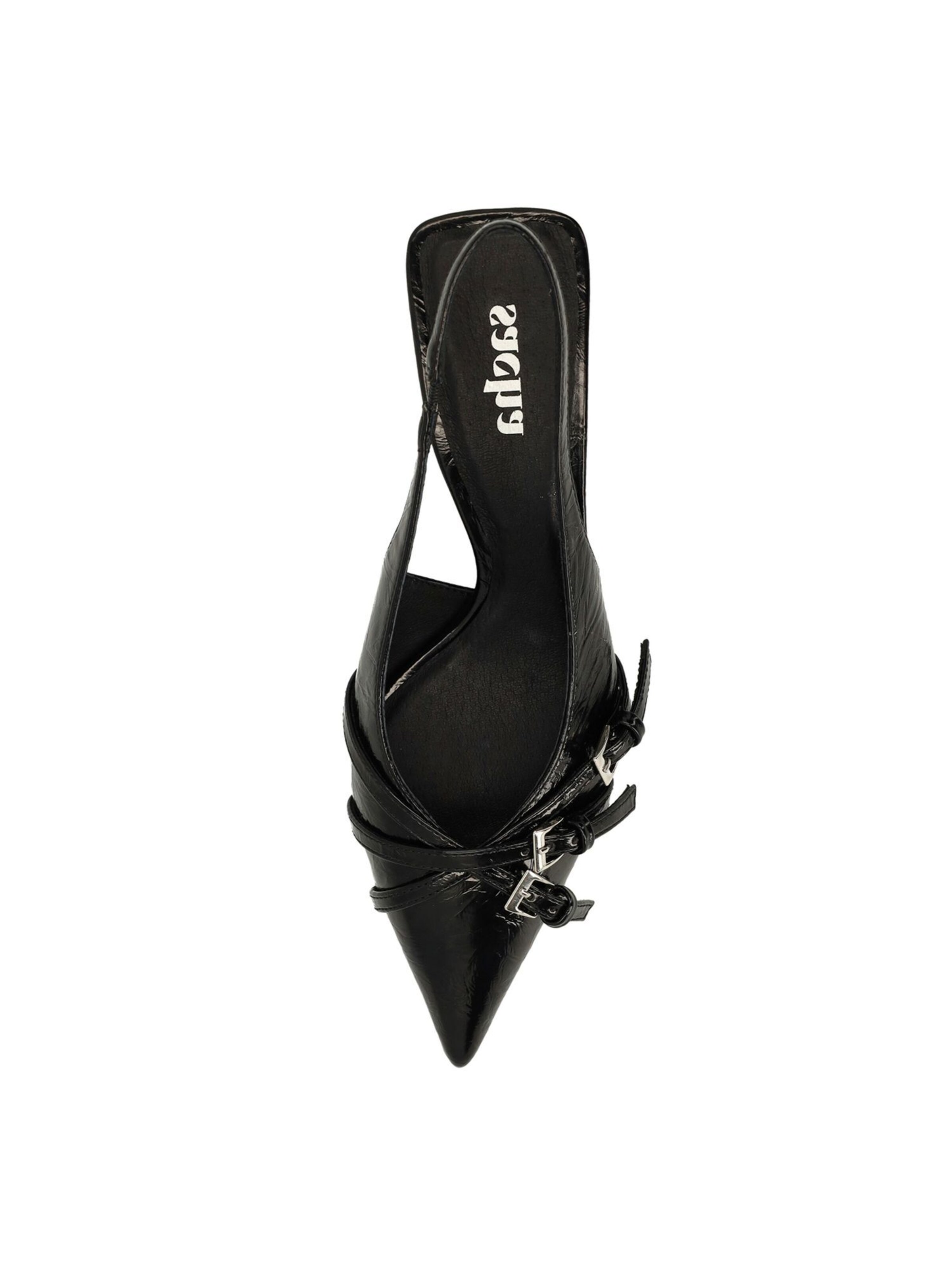 Escarpins à bride arrière SACHA en noir