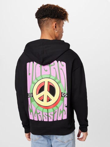 Urban Classics - Sweatshirt 'Big Peace' em preto