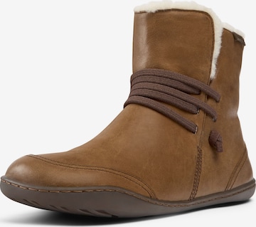 CAMPER Ankle Boots 'Peu Cami' in Brown: front
