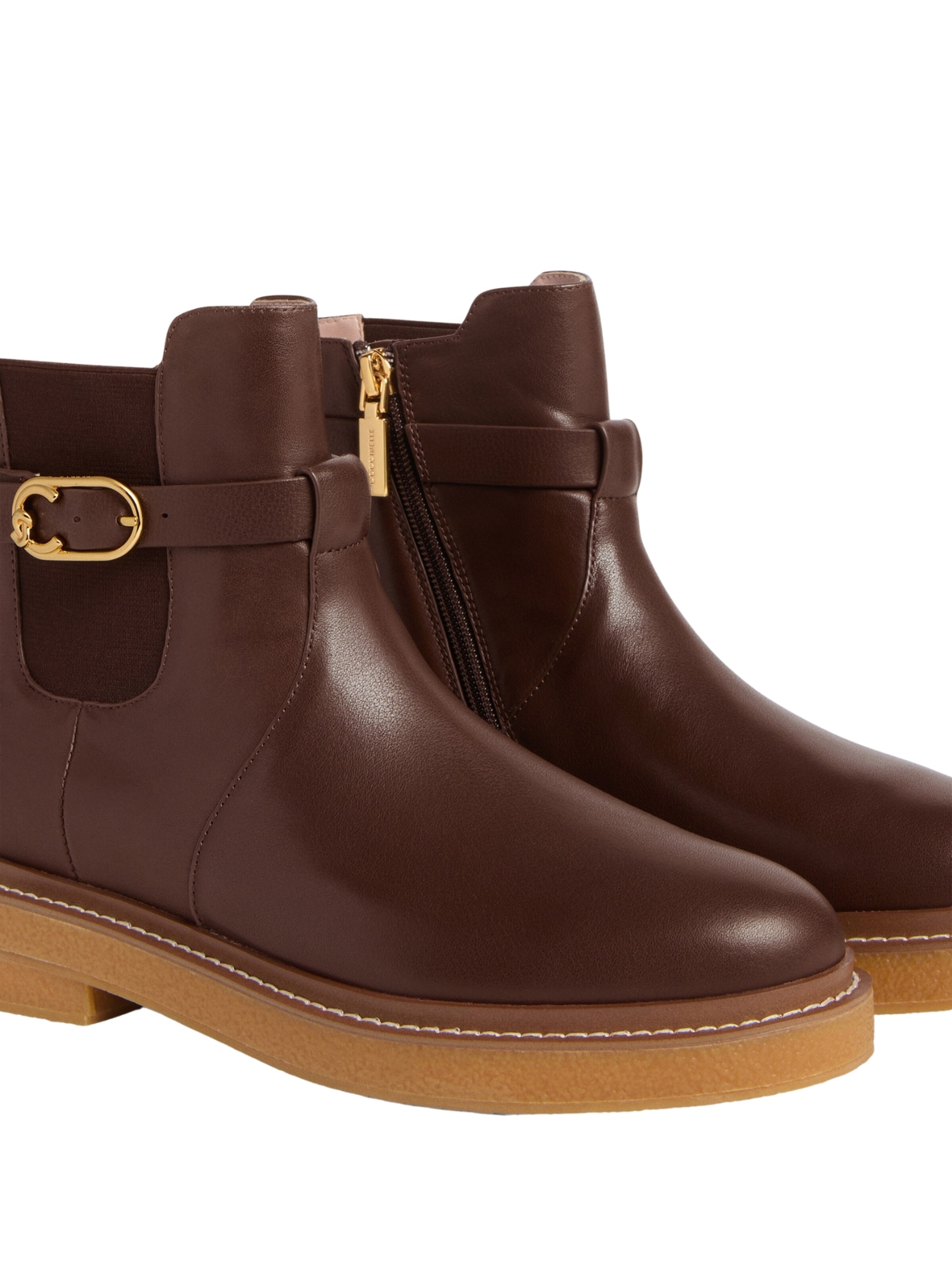 Ankle boots 'C-SANDDLE 1' di Coccinelle in marrone