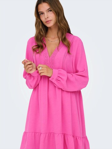 ONLY Šaty 'ONLHARVEY' - Ružová