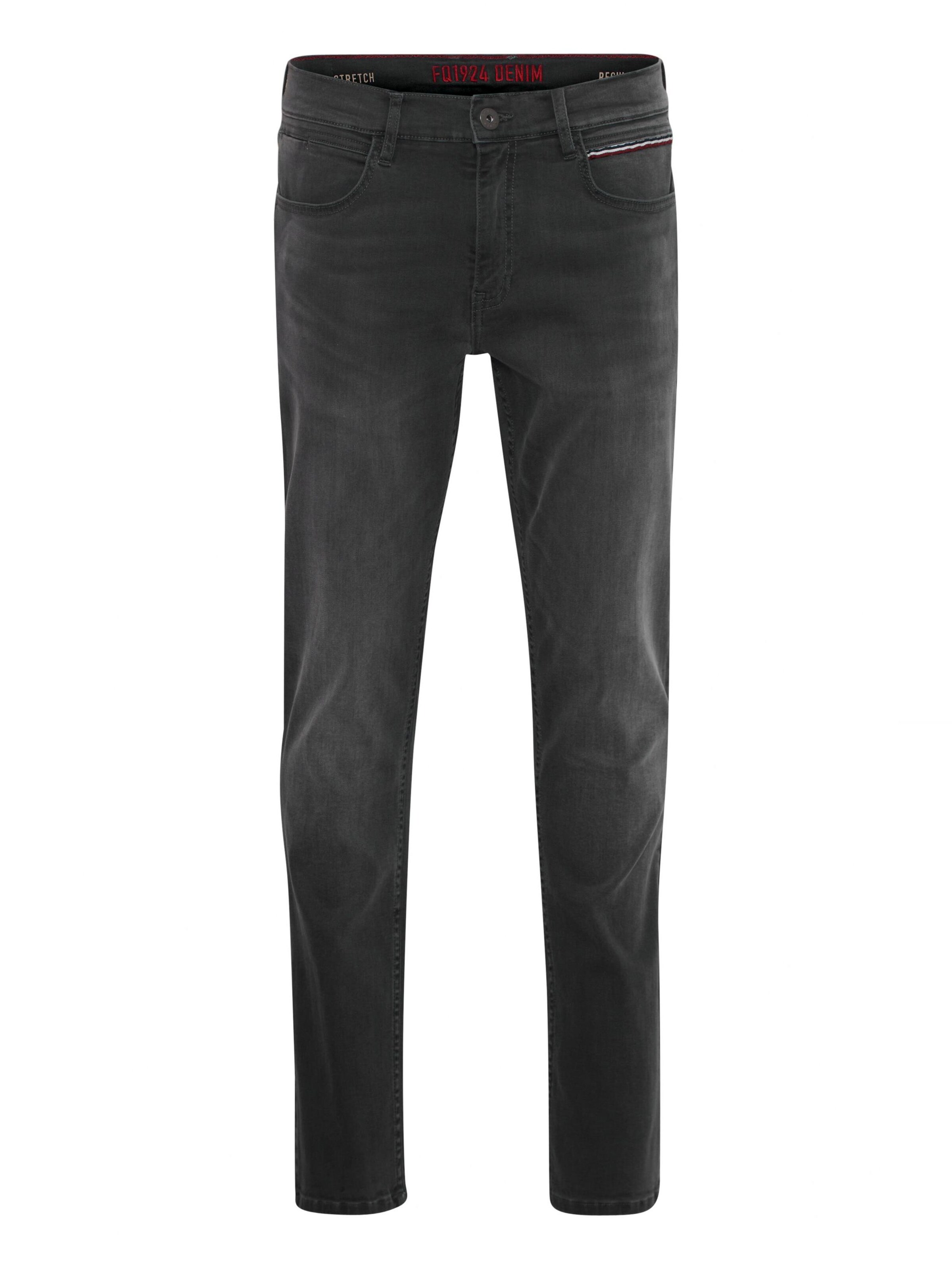 FQ1924 Regular Jeans 'JUAN' in Grau: Vorderseite