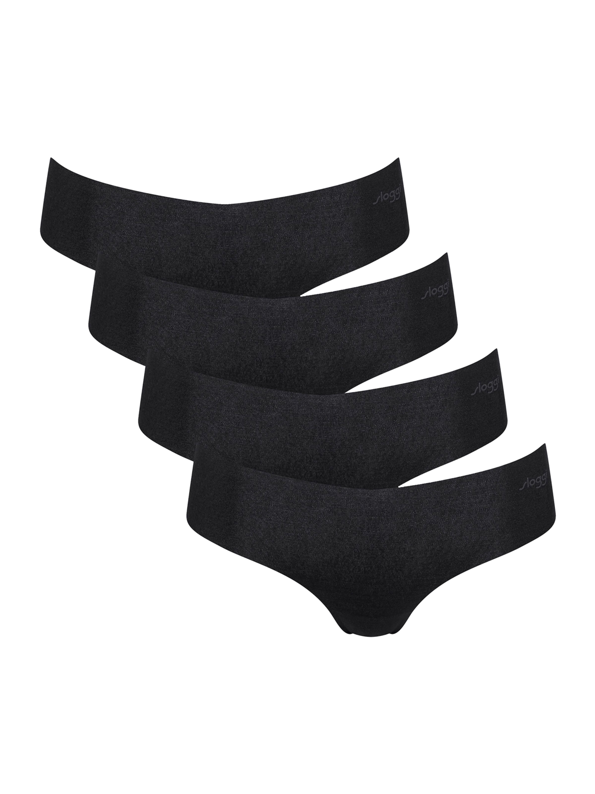 SLOGGI - Braga 'ZERO Modal 2.0' en negro: frente