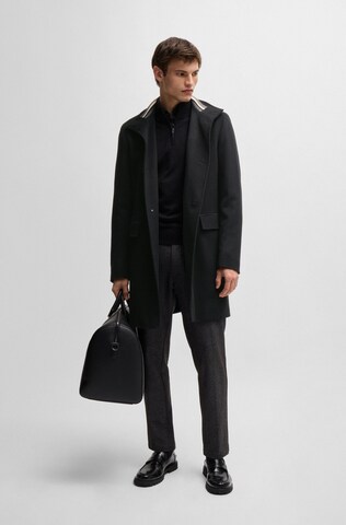 BOSS Between-Seasons Coat ' Jared ' in Black