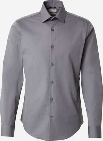 Calvin Klein Рубашка 'ESSENTIALS' в Серый: спереди