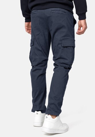 INDICODE JEANS Regular Cargojeans 'Walsh' in Blauw
