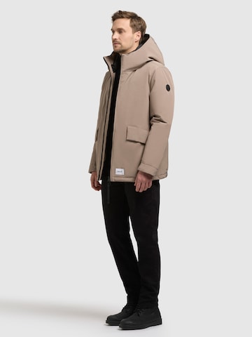 khujo Winterjas 'Oreg' in Beige