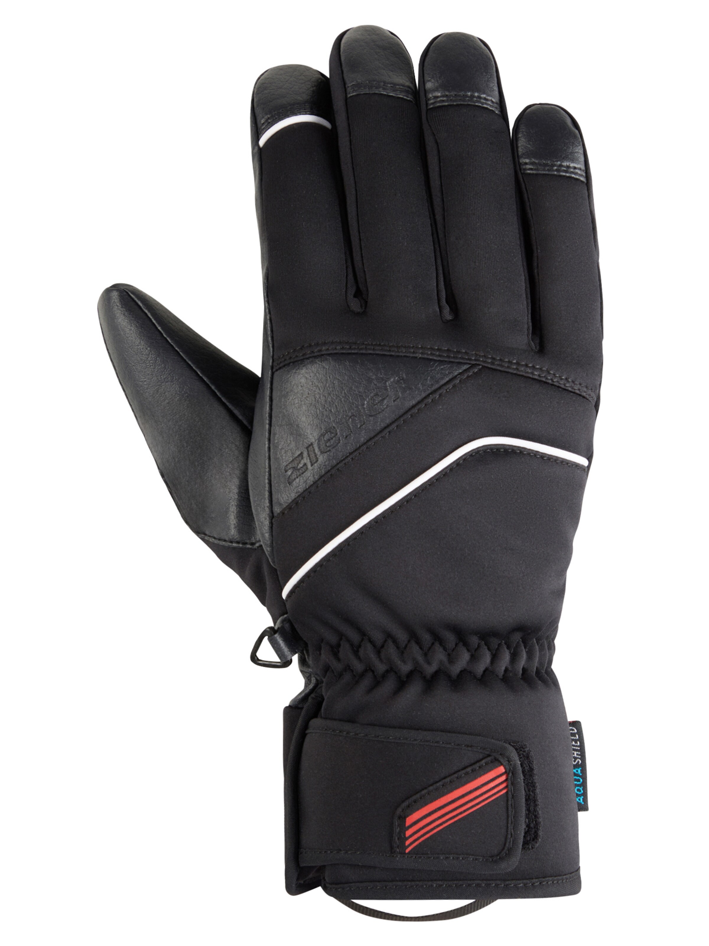 ZIENER Athletic Gloves 'Gefion' in Black