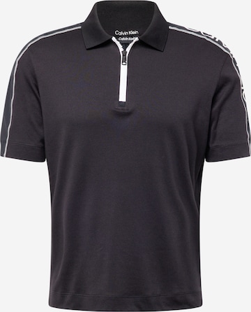 Calvin Klein Sport - Camisa em preto: frente