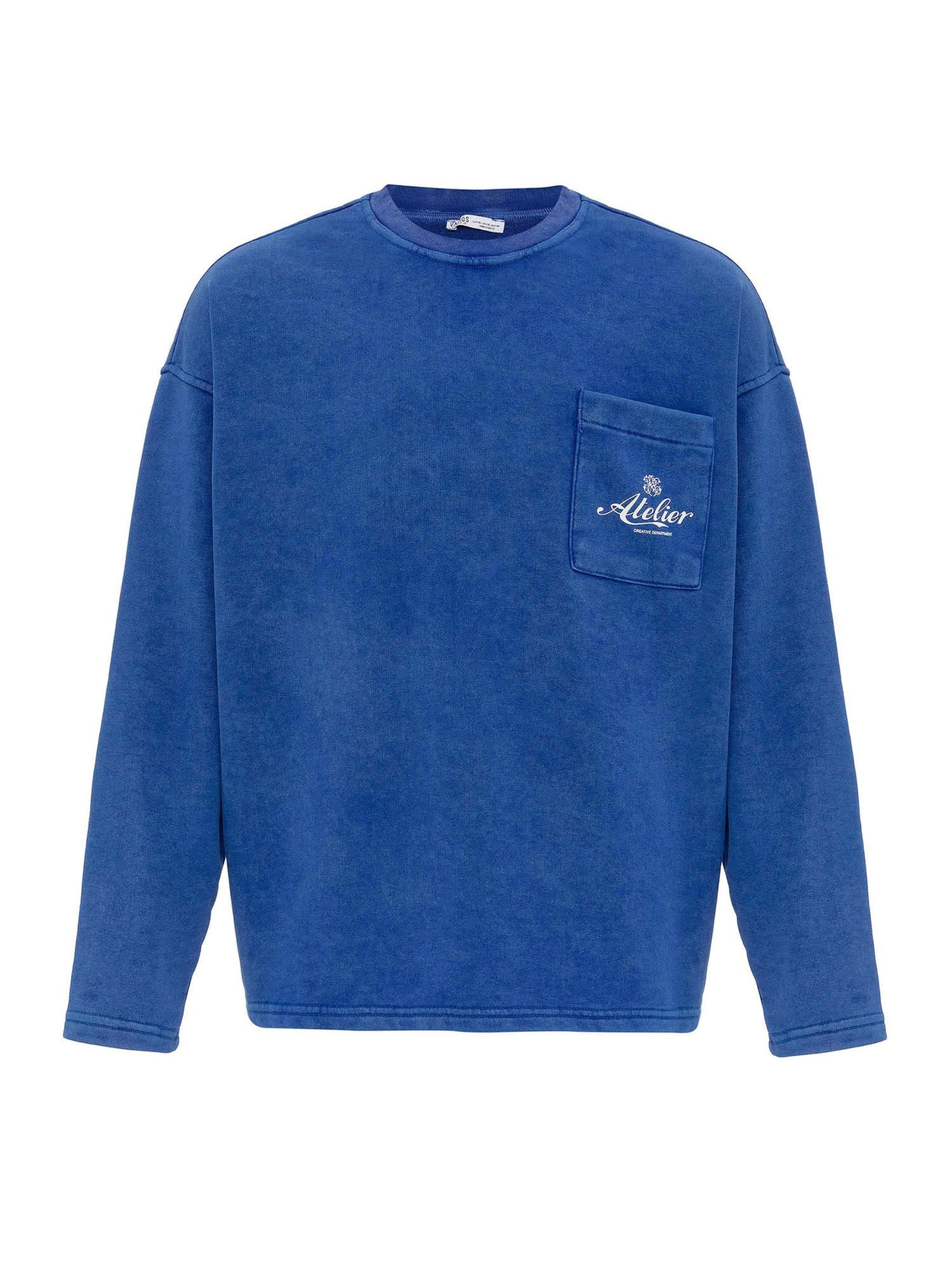 Dandalo Sweatshirt in Blue: front