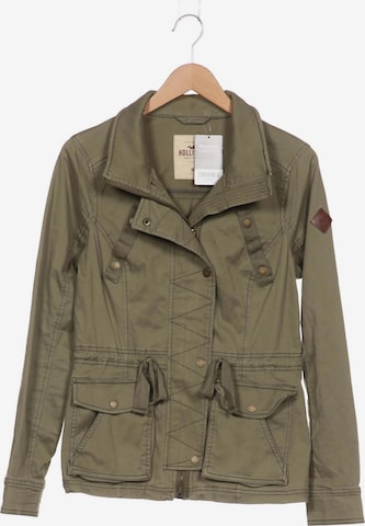 HOLLISTER Jacke M in Grün: predná strana