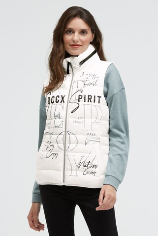Soccx Vest in White: front