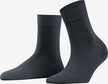 FALKE Socken 'Fine Softness' in Grau: Vorderseite