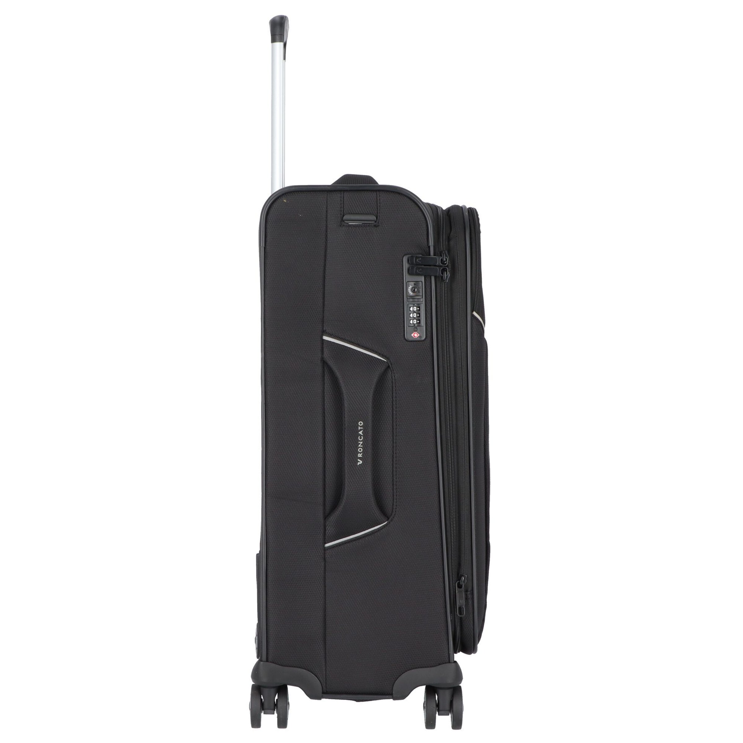 Roncato Suitcase Set 'Ironik 2.0' in Black