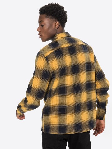 River Island Klasický střih Košile 'Buffalo' – žlutá
