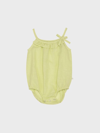 OrganicEra Romper/Bodysuit 'OrganicEra Organic Hemp Baby Frilled Bodysuit' in Light green, Item view